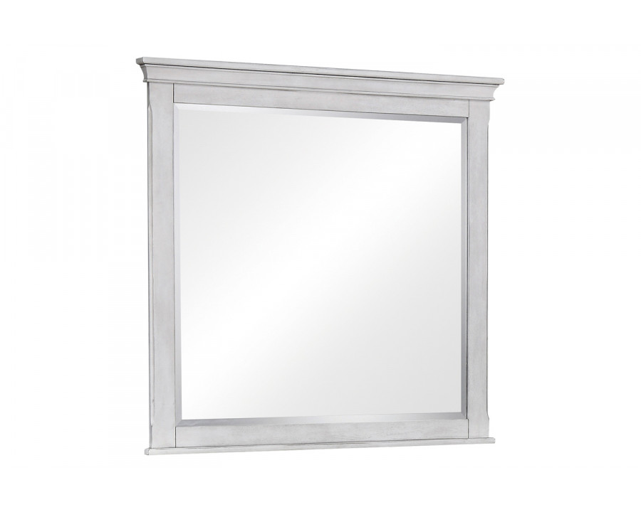 Coaster Franco Rectangular Mirror - Antique White