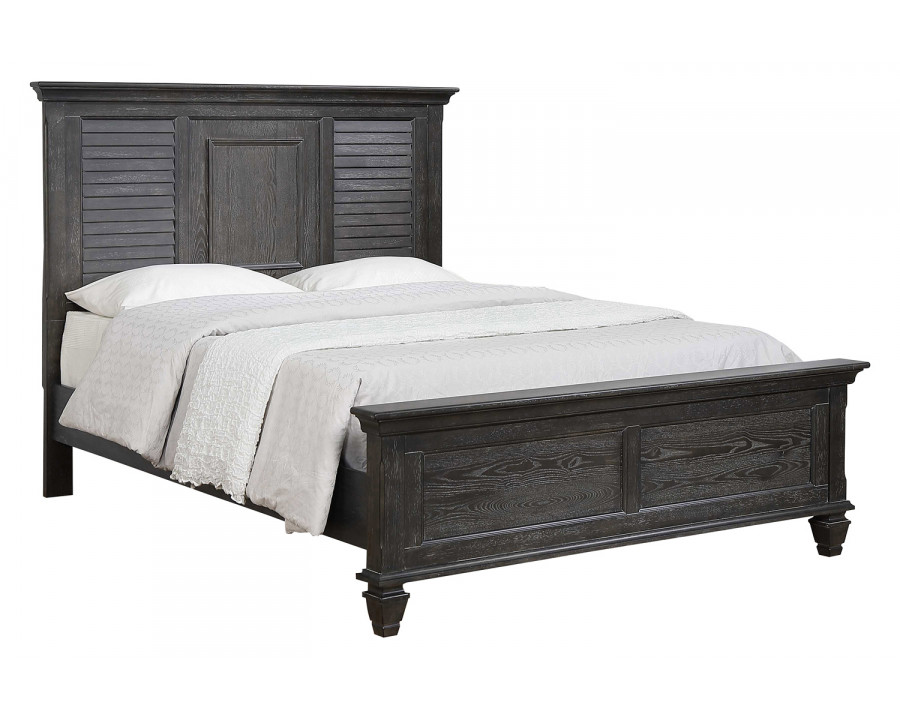 Coaster Franco Eastern King Panel Bed - Weathered Sage