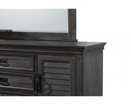 Coaster - Franco 5-Drawer Dresser with 2 Louvered Doors