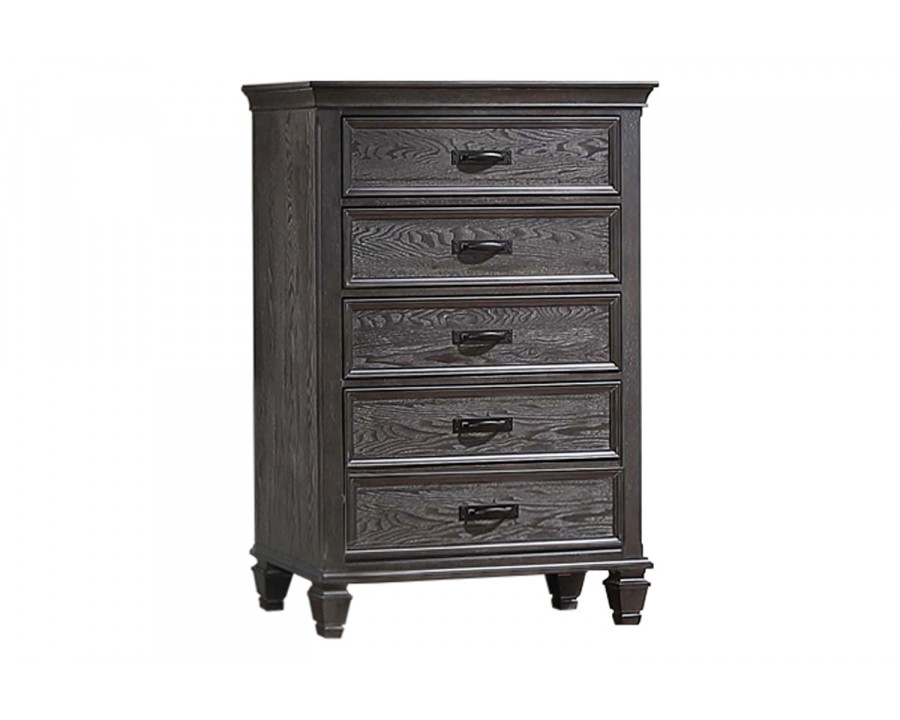 Coaster Franco 5-Drawer Chest - Weathered Sage