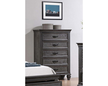 Coaster Franco 5-Drawer Chest - Weathered Sage