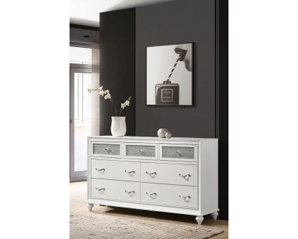 Coaster Barzini 7-Drawer Dresser - White