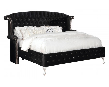 Coaster - Deanna Eastern King Tufted Upholstered Bed