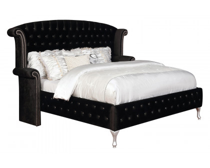 Coaster - Deanna Eastern King Tufted Upholstered Bed