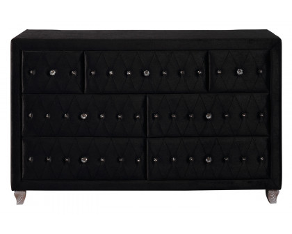 Coaster Deanna 7-Drawer Rectangular Dresser - Black