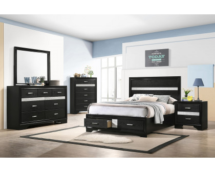 Coaster Miranda Full Storage Bed - Black