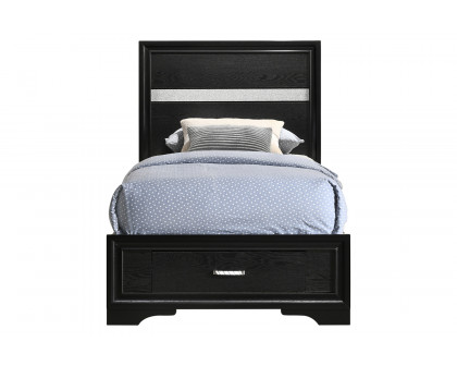 Coaster Miranda Twin Storage Bed - Black