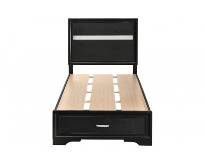 Coaster Miranda Twin Storage Bed - Black