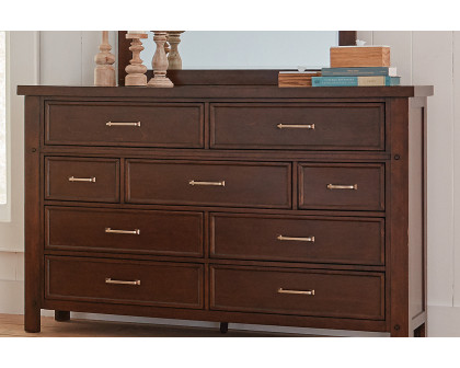 Coaster - Barstow 9-Drawer Rectangular Dresser in Pinot Noir