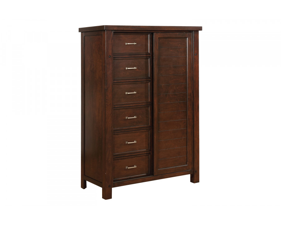 Coaster - Barstow 8-Drawer Door Chest in Pinot Noir