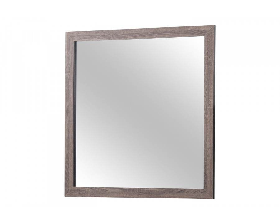 Coaster - Brantford Rectangle Dresser Mirror in Barrel Oak