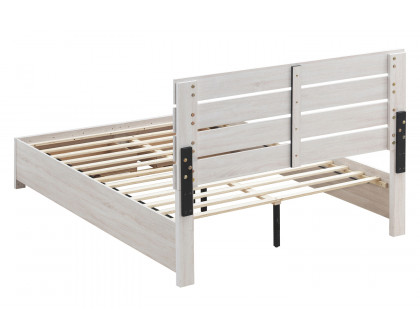 Coaster Marion Eastern King Storage Bed - Coastal White