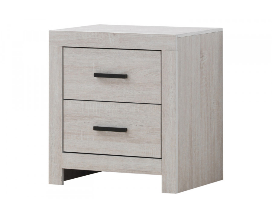 Coaster - Marion 2-Drawer Nightstand in Coastal White