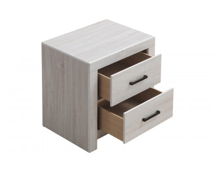 Coaster - Marion 2-Drawer Nightstand in Coastal White