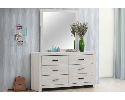 Coaster - Marion 6-Drawer Dresser in Coastal White