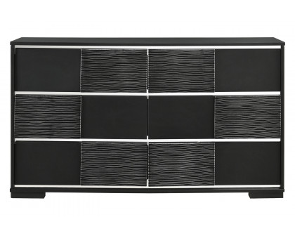 Coaster - Blacktoft 6-Drawer Dresser in Black