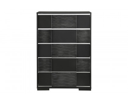 Coaster - Blacktoft 5-Drawer Chest in Black