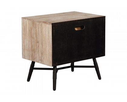 Coaster - Marlow 2-Drawer Nightstand in Rough Sawn Multi