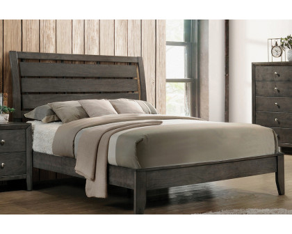 Coaster Serenity Twin Panel Bed - Mod Gray