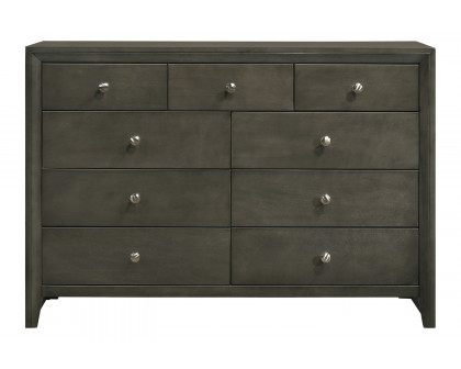 Coaster - Serenity 9-Drawer Dresser in Mod Gray