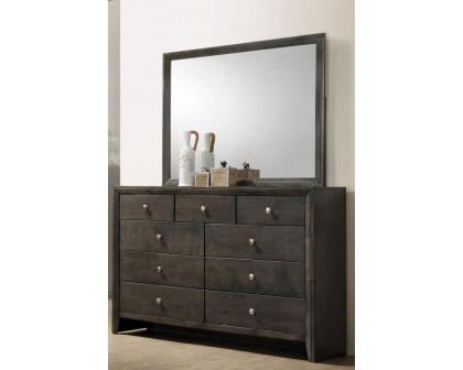 Coaster - Serenity 9-Drawer Dresser in Mod Gray