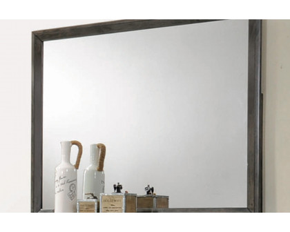 Coaster - Serenity Rectangular Dresser Mirror in Mod Gray