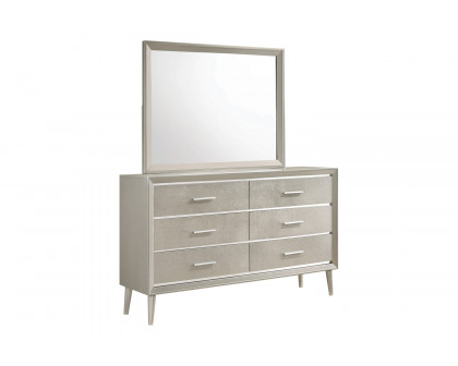 Coaster - Ramon Dresser Mirror in Metallic Sterling