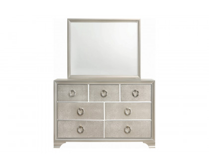 Coaster - Salford 7-Drawer Dresser in Metallic Sterling