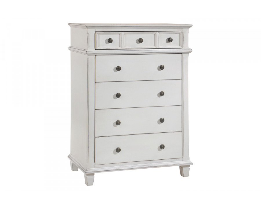 Coaster - Carolina 5-Drawer Chest in Antique White