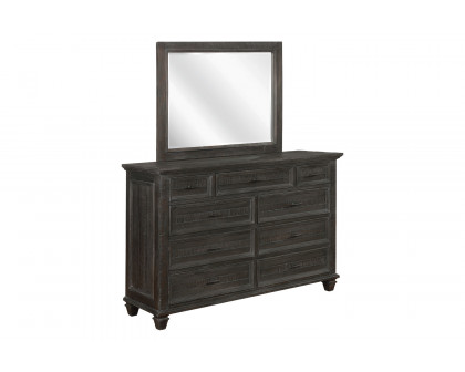 Coaster - Atascadero 9-Drawer Dresser in Weathered Carbon