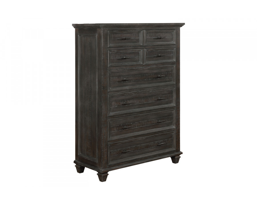 Coaster - Atascadero 8-Drawer Chest in Weathered Carbon