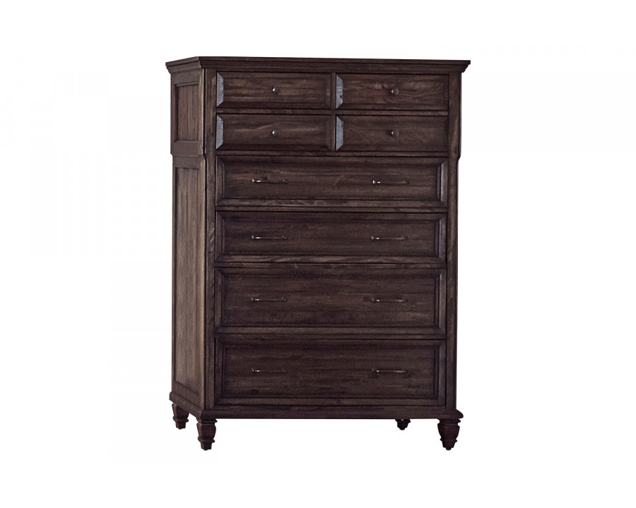 Coaster - Avenue 8-Drawer Chest in Weathered Burnished Brown