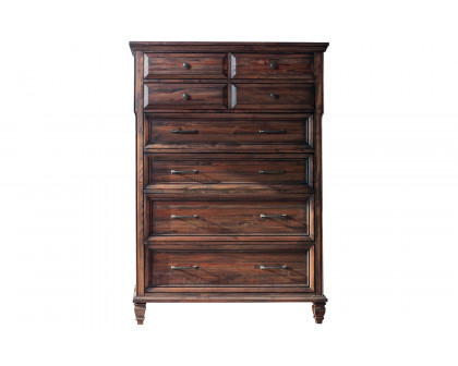 Coaster - Avenue 8-Drawer Chest in Weathered Burnished Brown