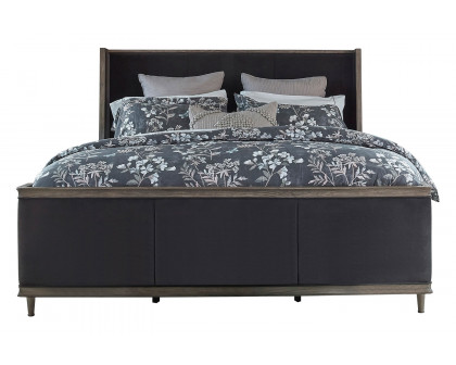 Coaster - Alderwood Eastern King Upholstered Panel Bed