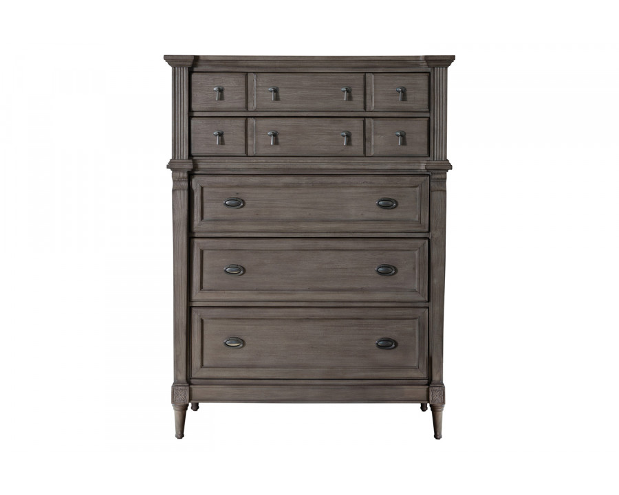 Coaster - Alderwood 5-Drawer Chest in French Gray