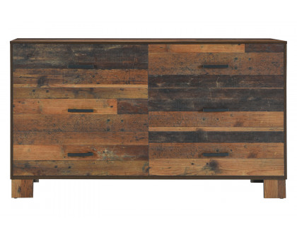 Coaster - Sidney 6-Drawer Dresser in Rustic Pine