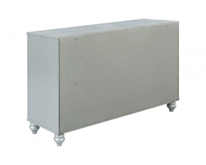 Coaster - Gunnison 6-Drawer Dresser in Silver Metallic