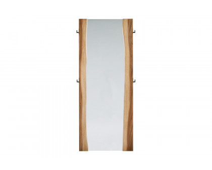 Coaster - Winslow Standing Mirror in Smokey Walnut/Coffee Bean