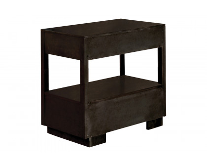 Coaster - Durango 2-Drawer Nightstand in Smoked Peppercorn