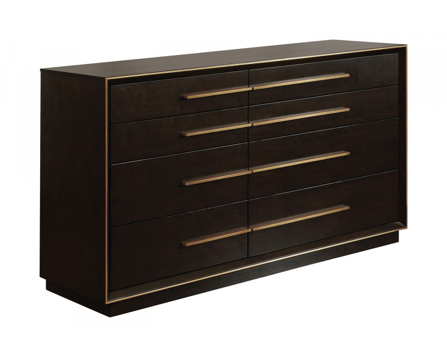 Coaster - Durango 8-Drawer Dresser in Smoked Peppercorn