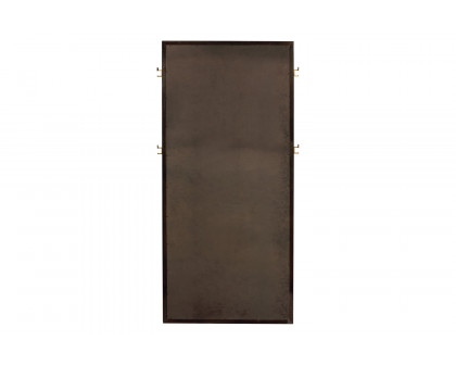 Coaster - Durango Floor Mirror in Smoked Peppercorn