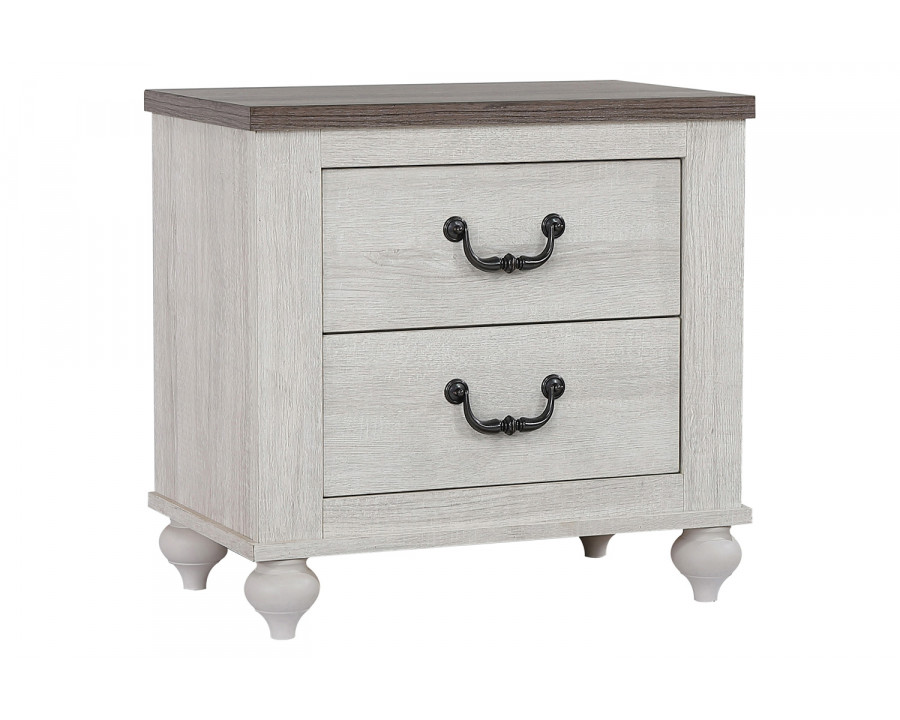 Coaster - Stillwood 2-Drawer Nightstand in Vintage Linen