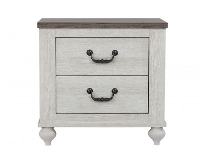 Coaster - Stillwood 2-Drawer Nightstand in Vintage Linen