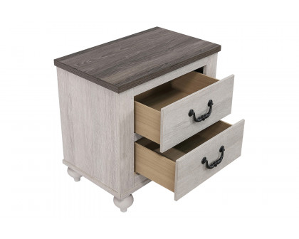 Coaster - Stillwood 2-Drawer Nightstand in Vintage Linen