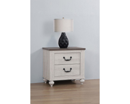 Coaster - Stillwood 2-Drawer Nightstand in Vintage Linen