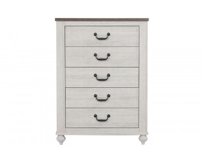 Coaster - Stillwood 5-Drawer Chest in Vintage Linen