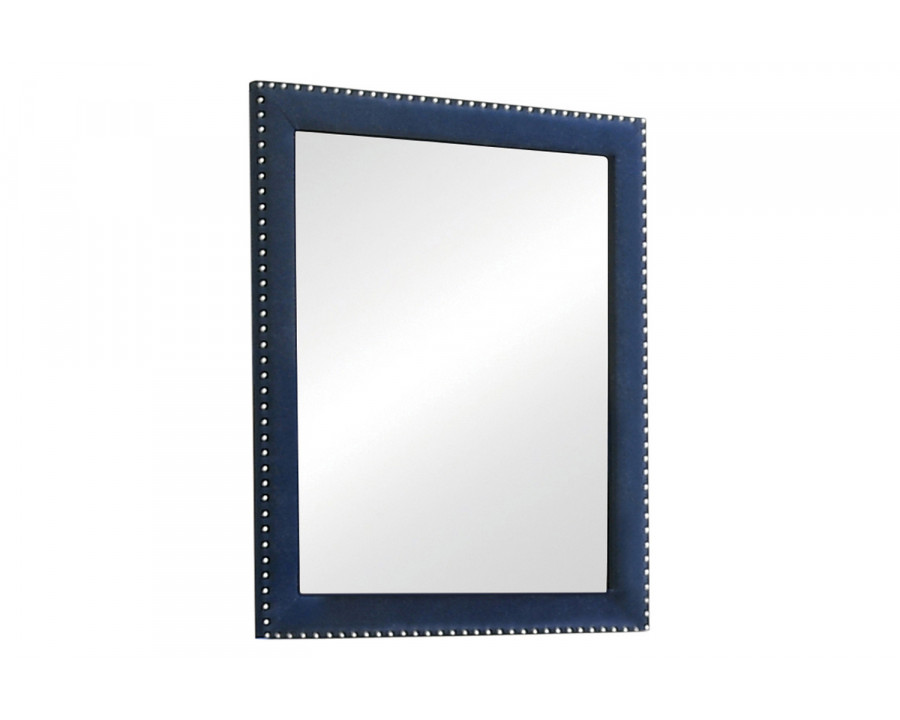 Coaster - Melody Rectangular Upholstered Dresser Mirror