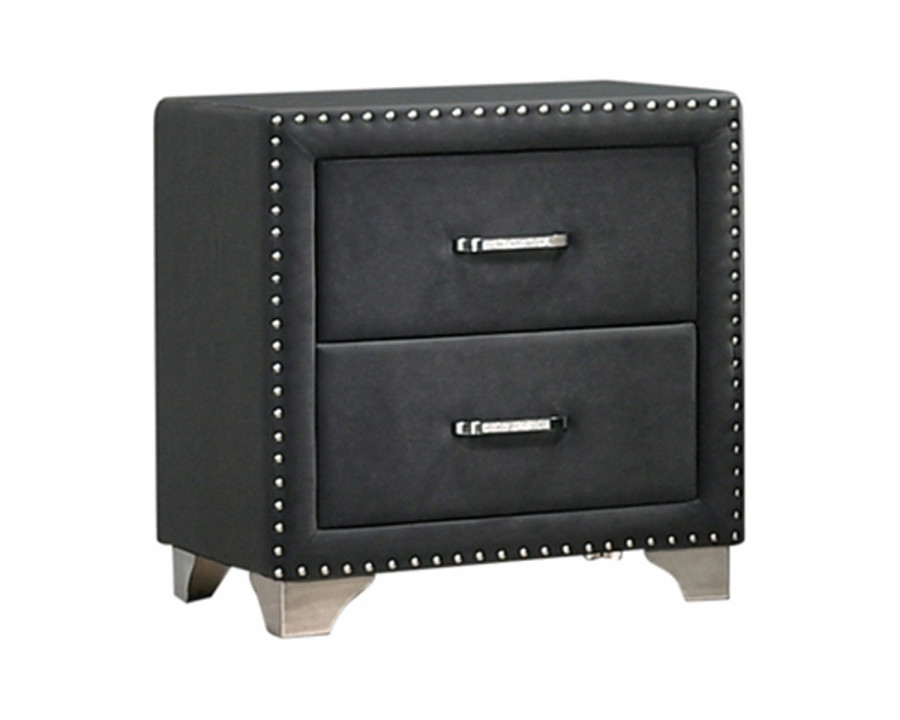 Coaster - Melody 2-Drawer Upholstered Nightstand