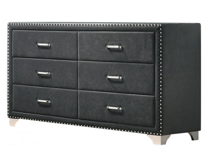 Coaster - Melody 6-Drawer Upholstered Dresser