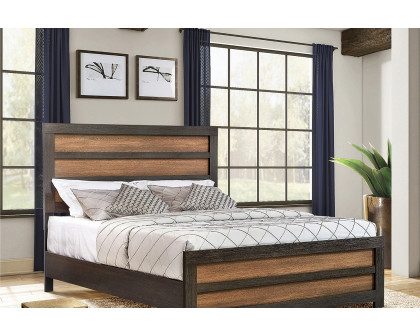 Coaster Dewcrest Eastern King Panel Bed - Caramel/Licorice